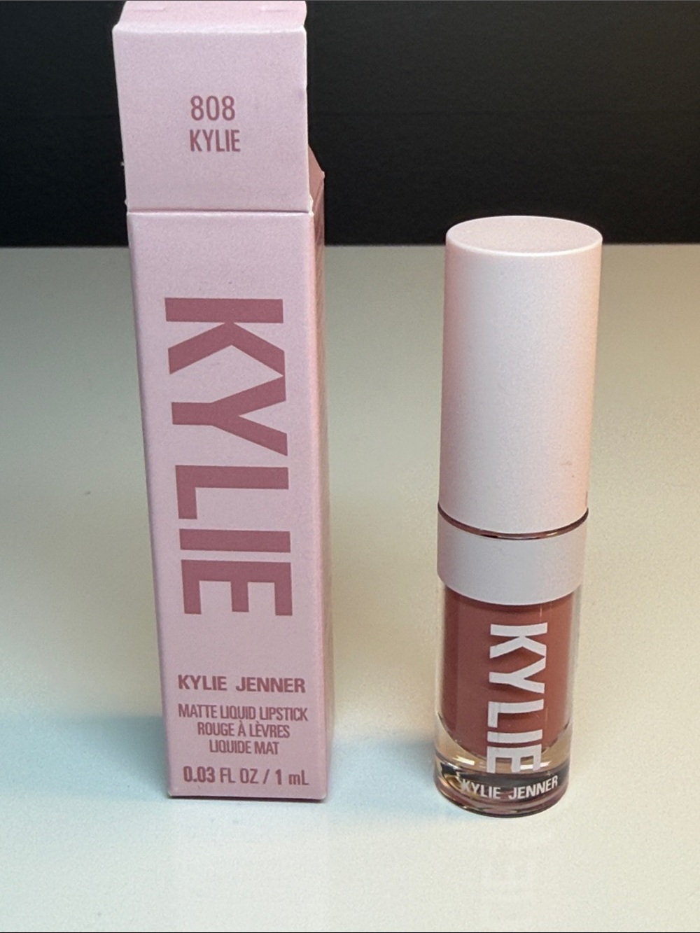 Matte Liquid Lipstick - 808 Kylie Mini, new/unused